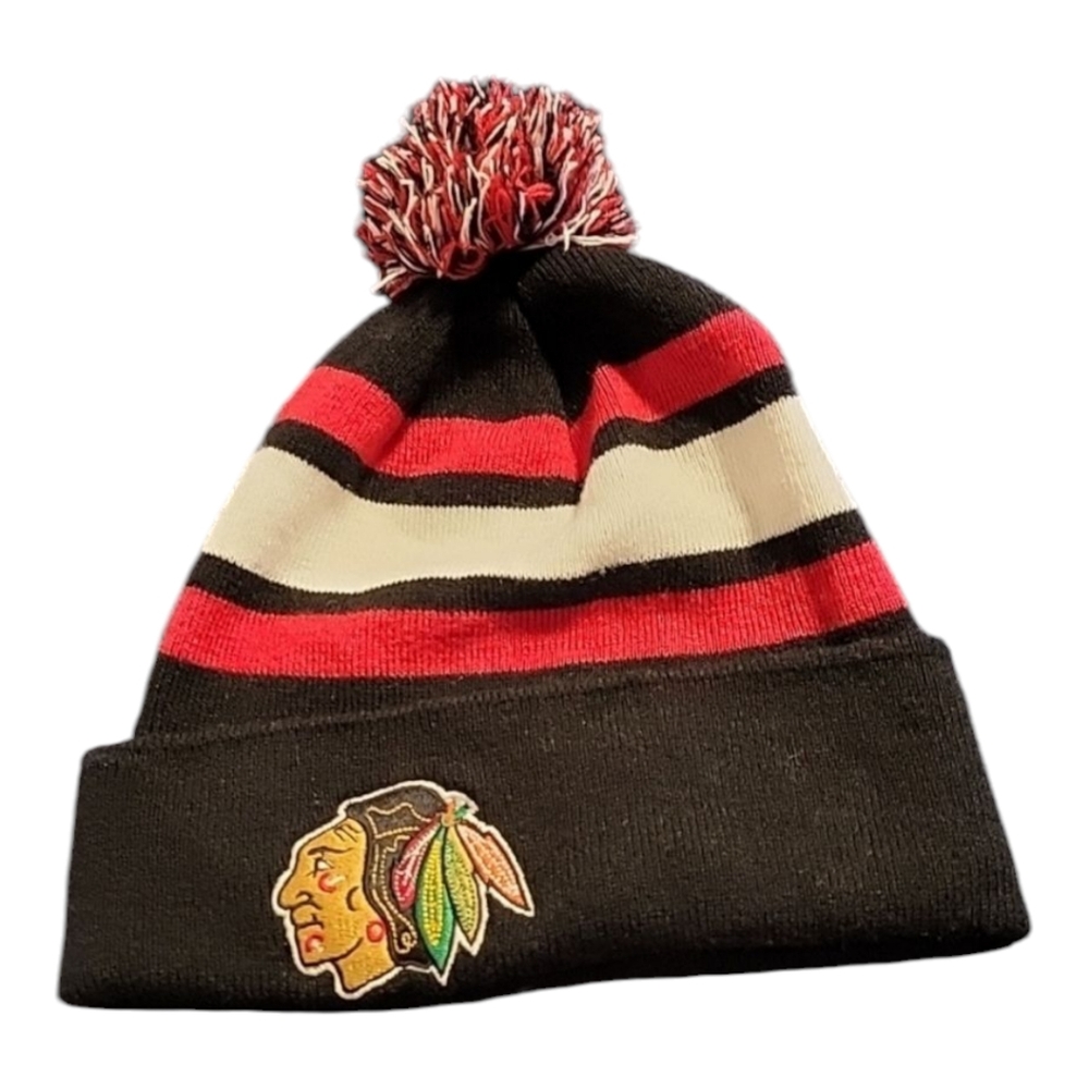 NHL Chicago Blackhawks Hockey Mascot Knit Stocking Hat Cap